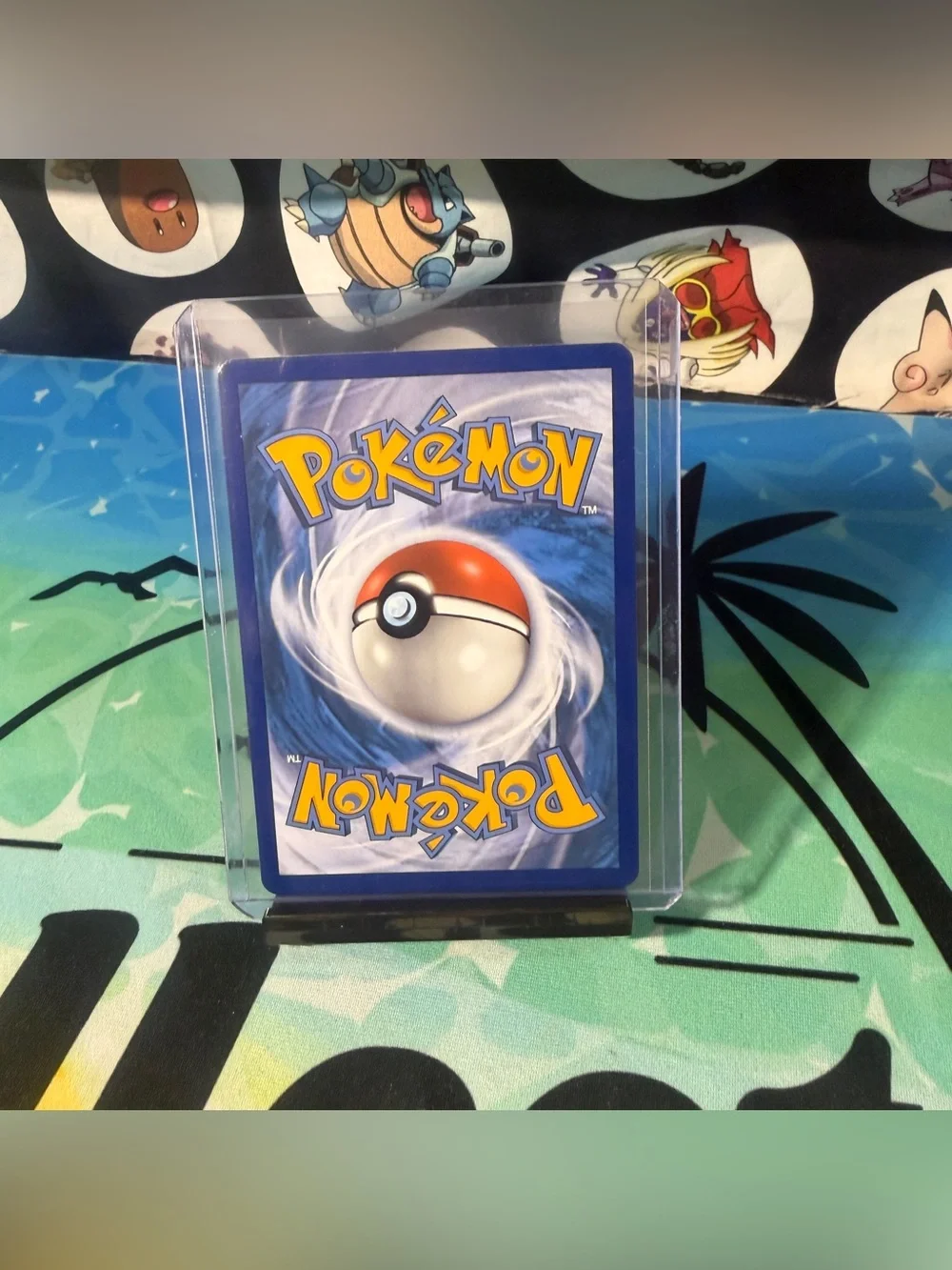 Pokemon Radiant Greninja Trading Card - Blue, Yellow, Orange